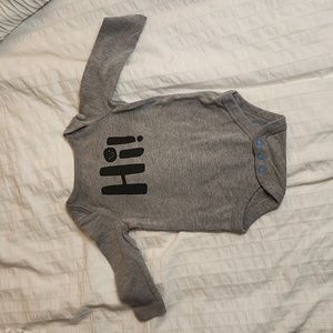 Cat & Jack long sleeve onesie